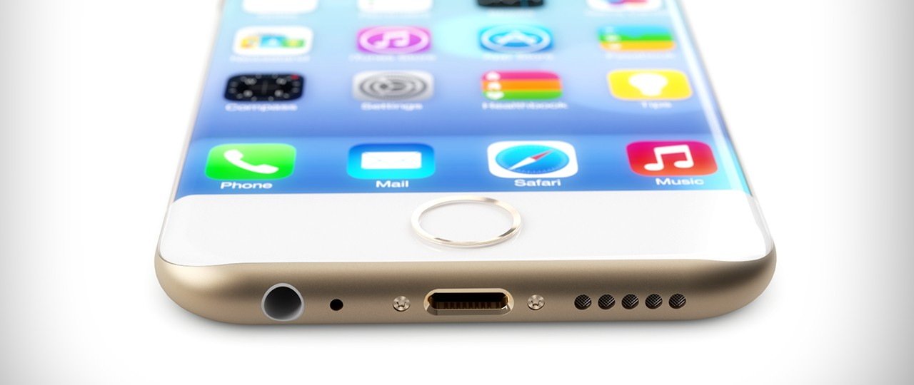 Концепт iPhone 6 с изогнутым дисплеем