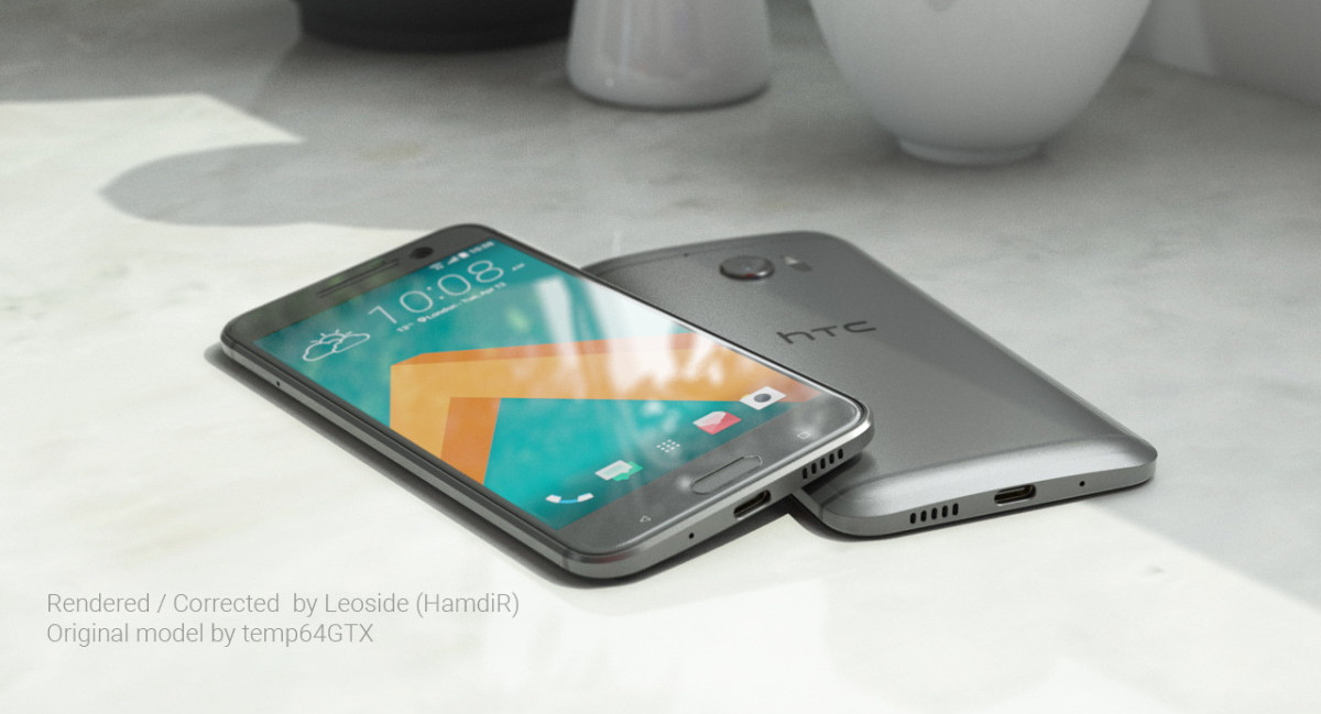 Рендеры HTC 10 по утечкам