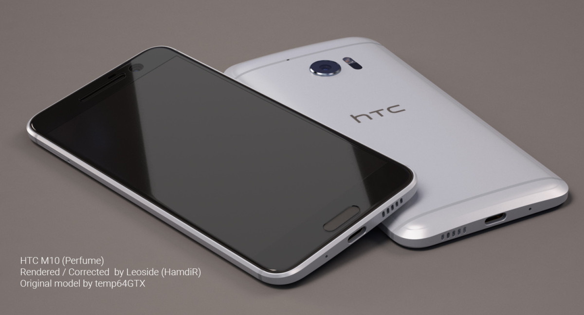 Рендеры HTC 10 по утечкам