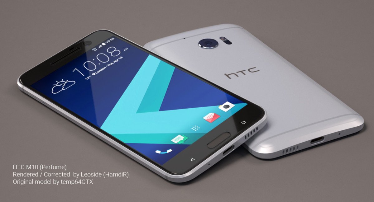 Рендеры HTC 10 по утечкам