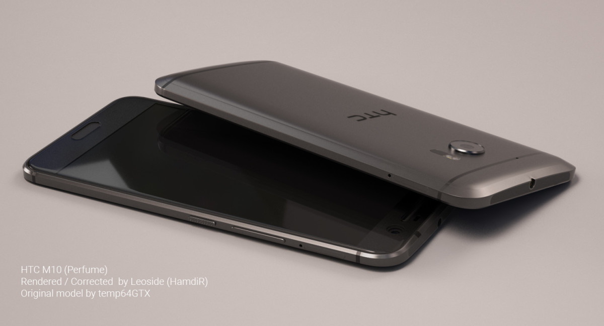 Рендеры HTC 10 по утечкам