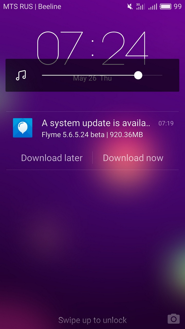 Meizu M1 Note с прошивкой А