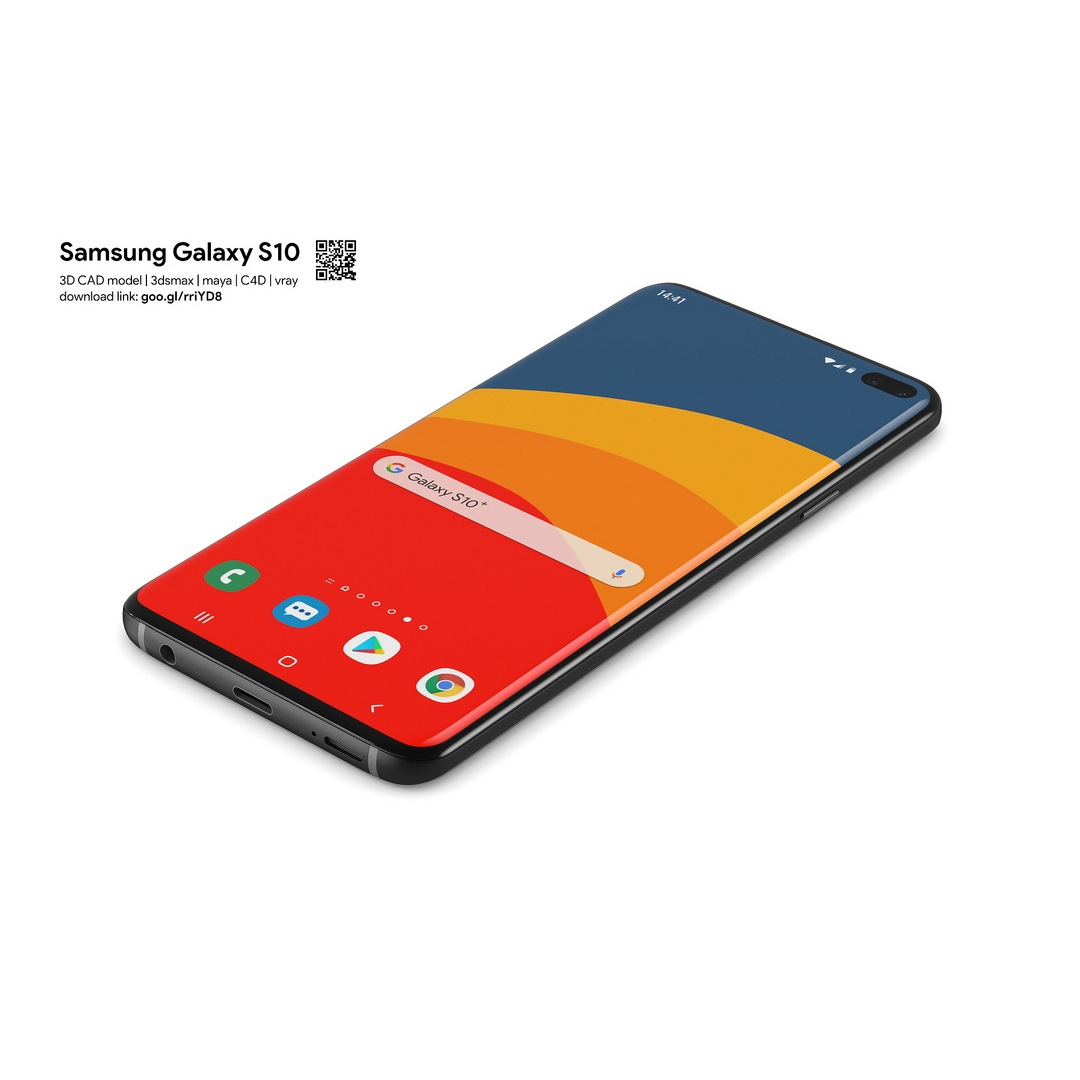 Рендеры серии Samsung S10 за день до релиза