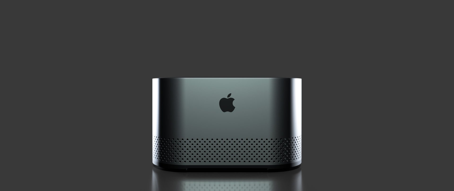 Концепт портативного и модульного Apple Mac Evo