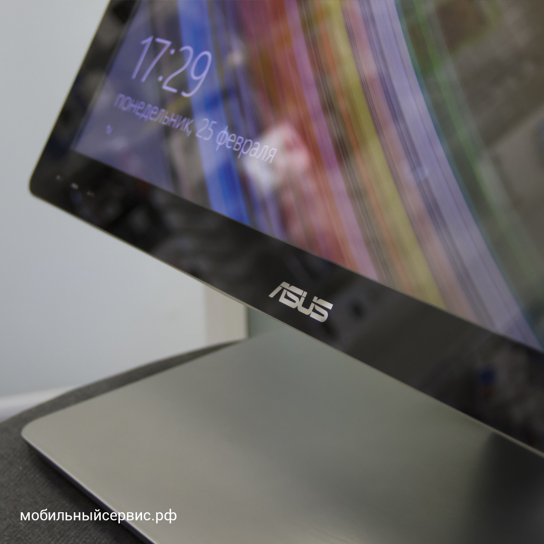 Ремонт моноблока Asus: замена DVD-привода, чистка от пыли, восстановление коннектора дисплея