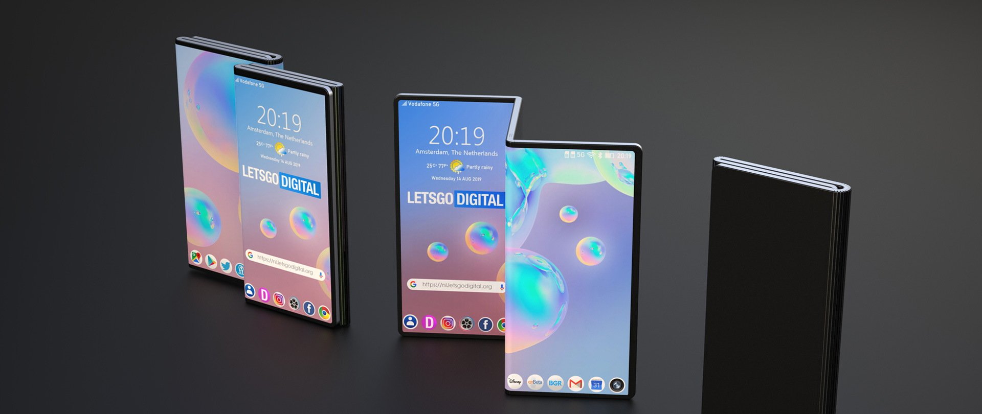 Концепт Samsung Galaxy Z Fold