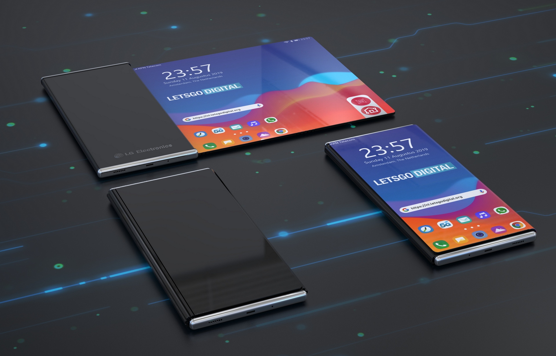 Концепт LG G Fold