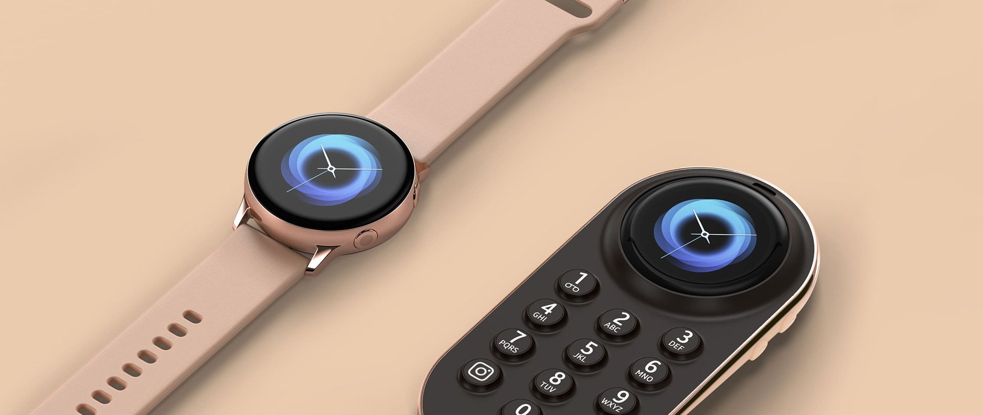 Концепт Samsung Galaxy Watch Phone