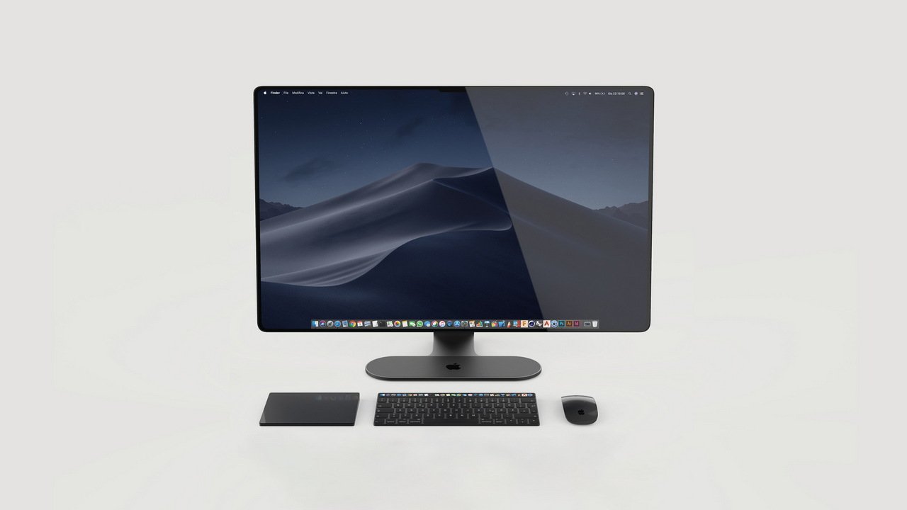 Концепт Apple iMac 2020