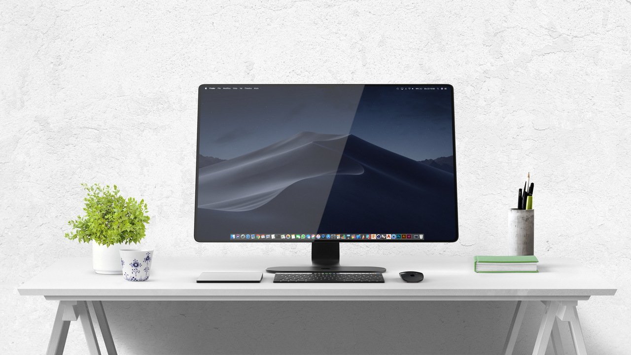 Концепт Apple iMac 2020
