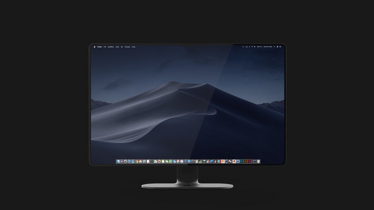 Концепт Apple iMac 2020